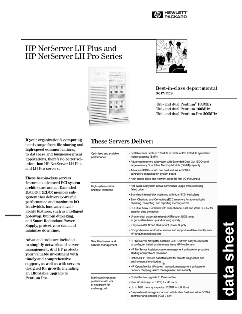 HP D7171A - NetServer - LPr User manual HP D7171A - NetServer - LPr User manual