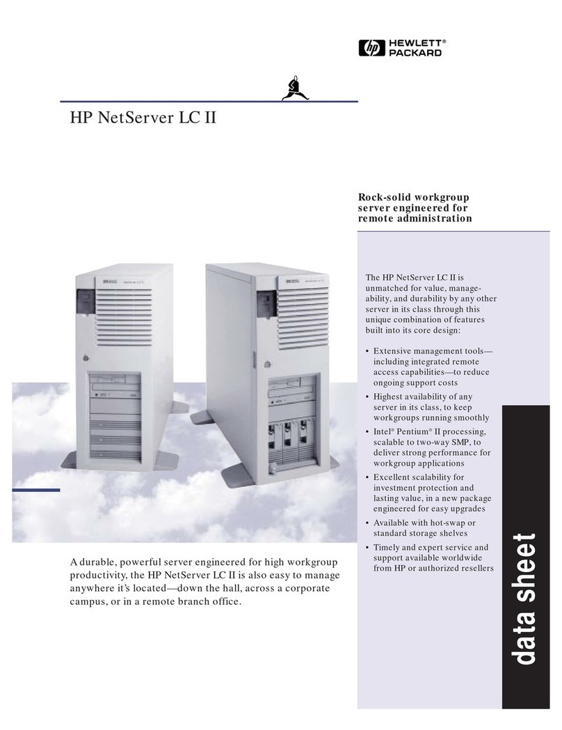HP D7171A - NetServer - LPr User manual