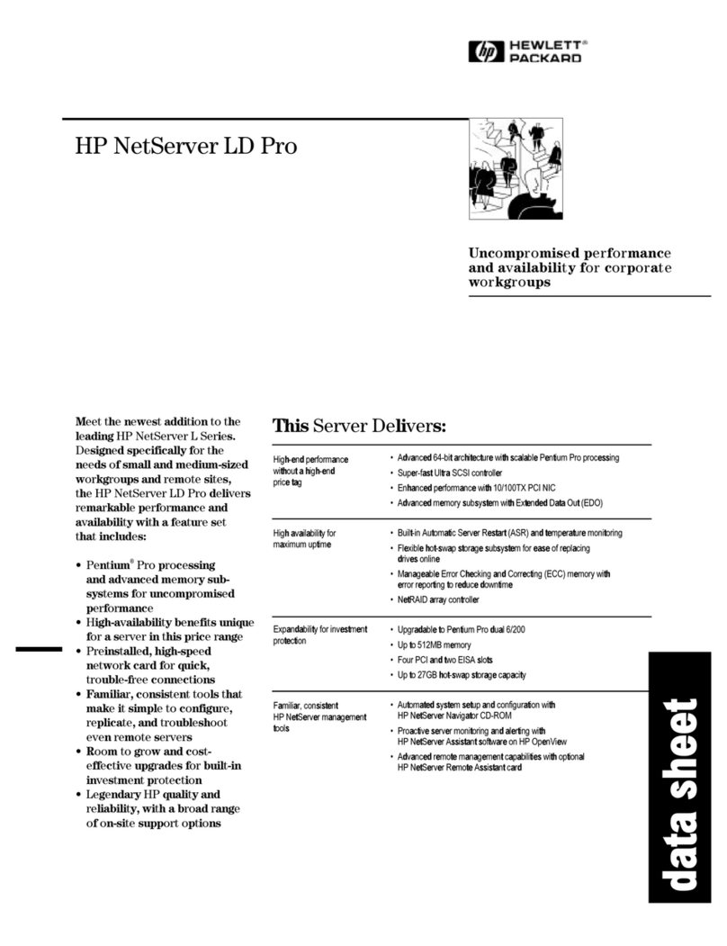 HP D7171A - NetServer - LPr User manual