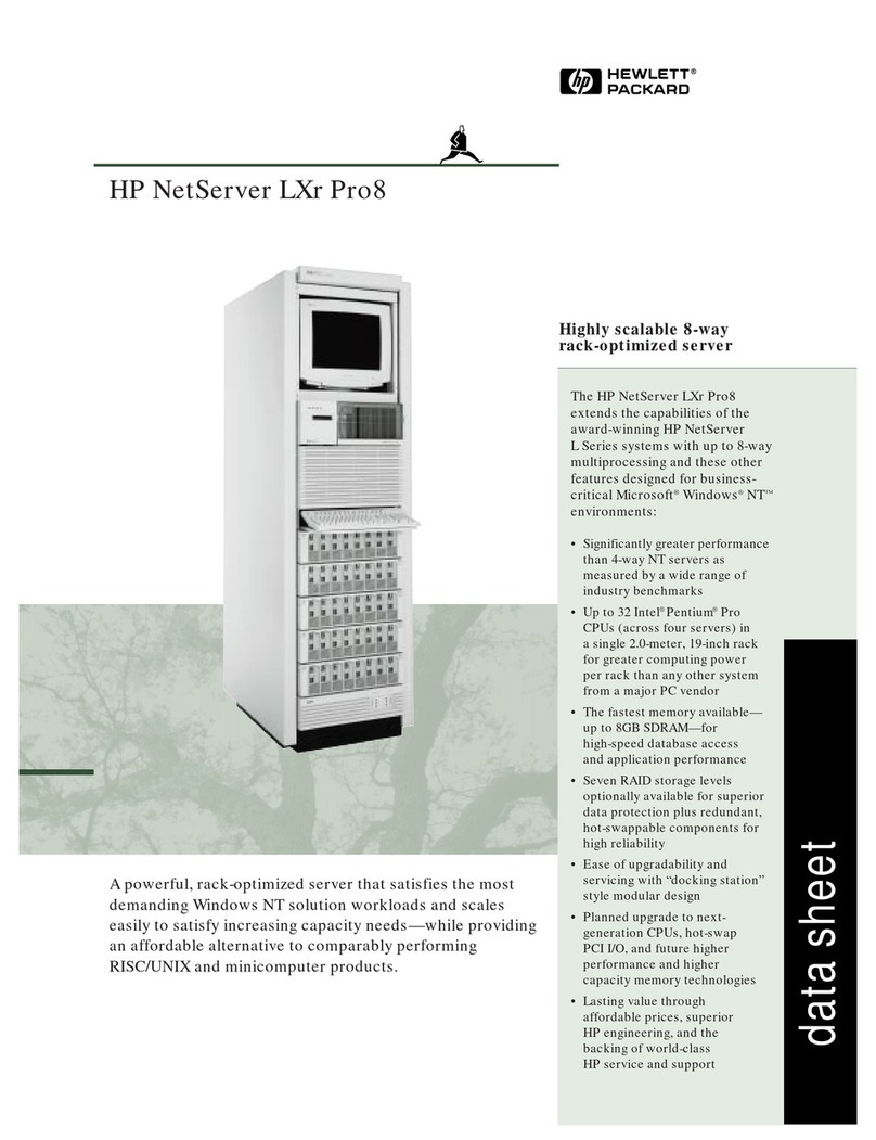 HP D7171A - NetServer - LPr User manual