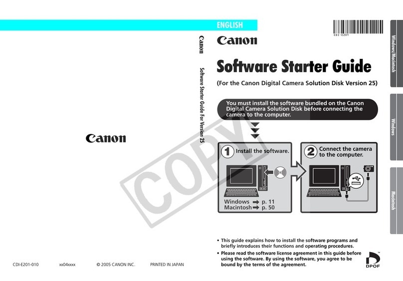 Canon PowerShot A410 Mounting instructions