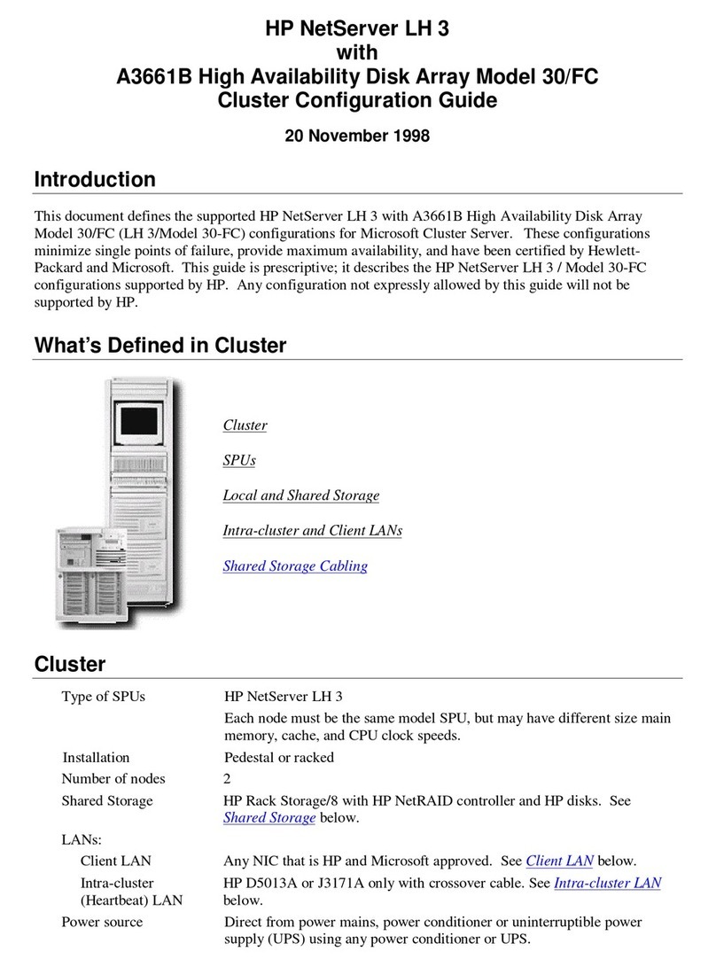 HP D7171A - NetServer - LPr User manual HP D7171A - NetServer - LPr User manual