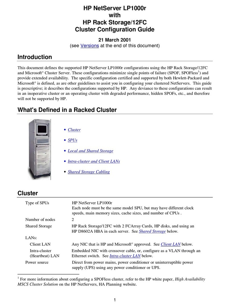 HP D7171A - NetServer - LPr User manual
