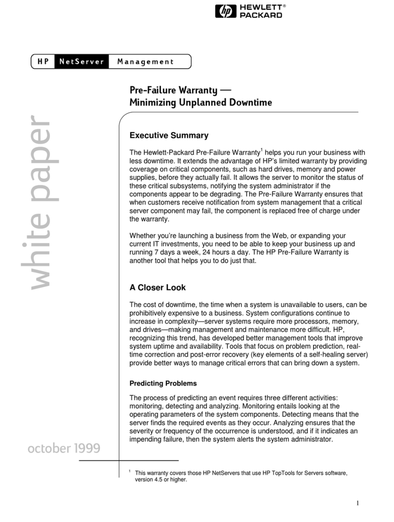HP D7171A - NetServer - LPr User manual