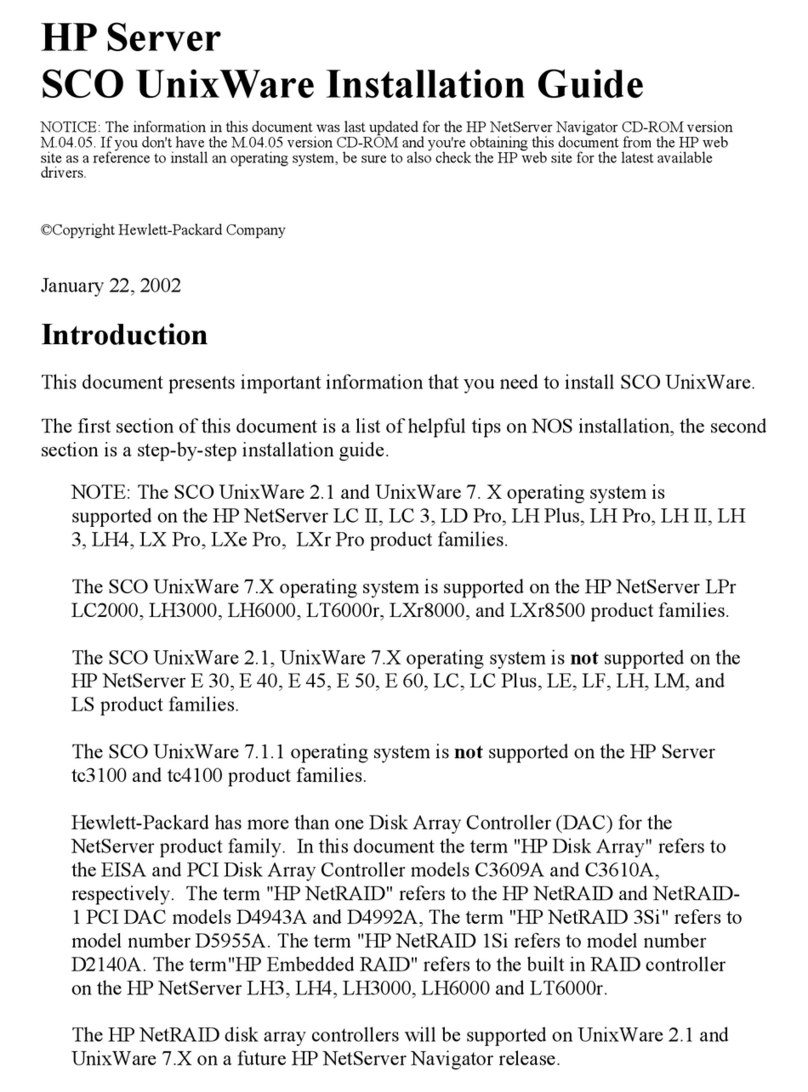 HP D7171A - NetServer - LPr Reference manual HP D7171A - NetServer - LPr Reference manual