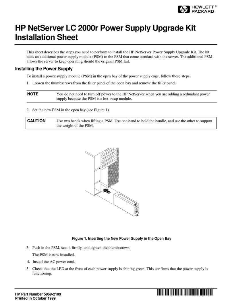 HP D7171A - NetServer - LPr Manual