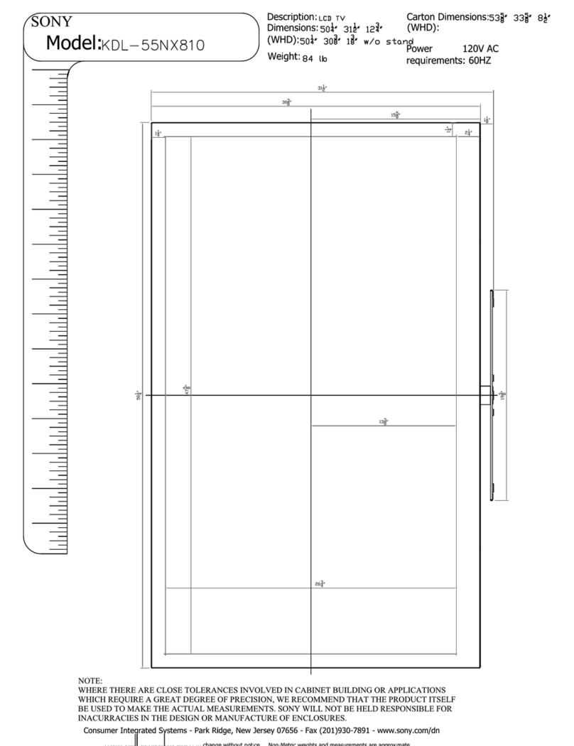 Sony KDL-55NX810 User guide