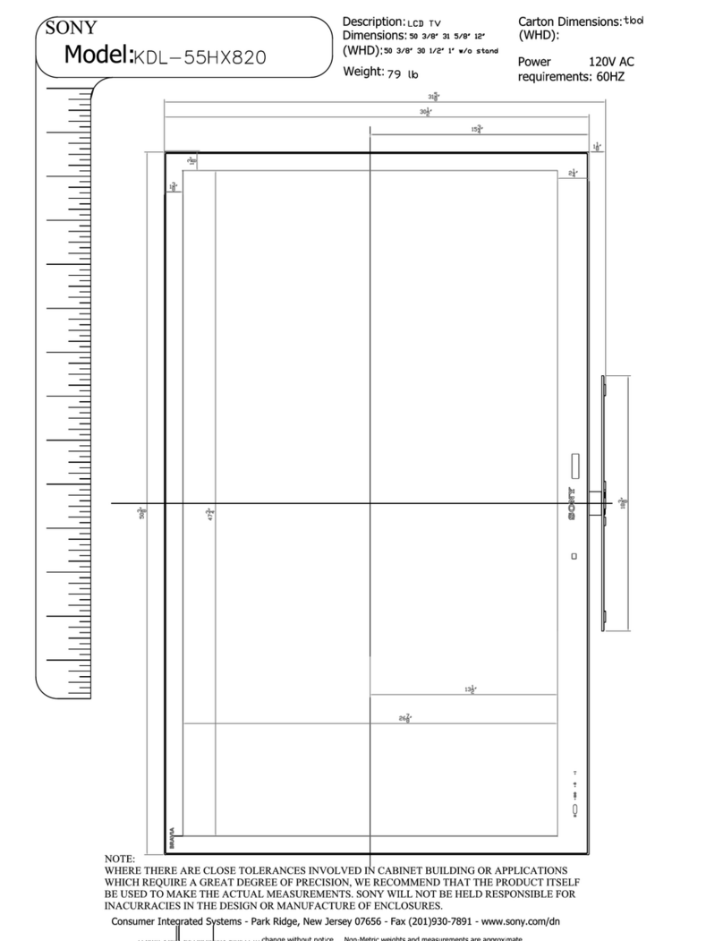 Sony Bravia KDL-55HX820 User instructions