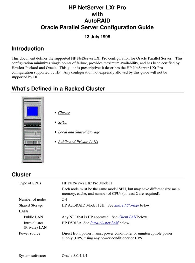 HP D7171A - NetServer - LPr User manual