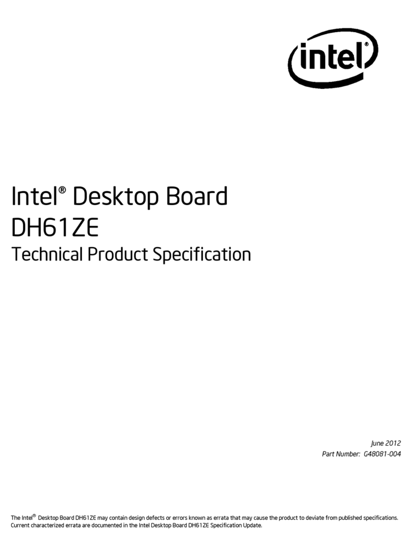 Intel DH61ZE User manual
