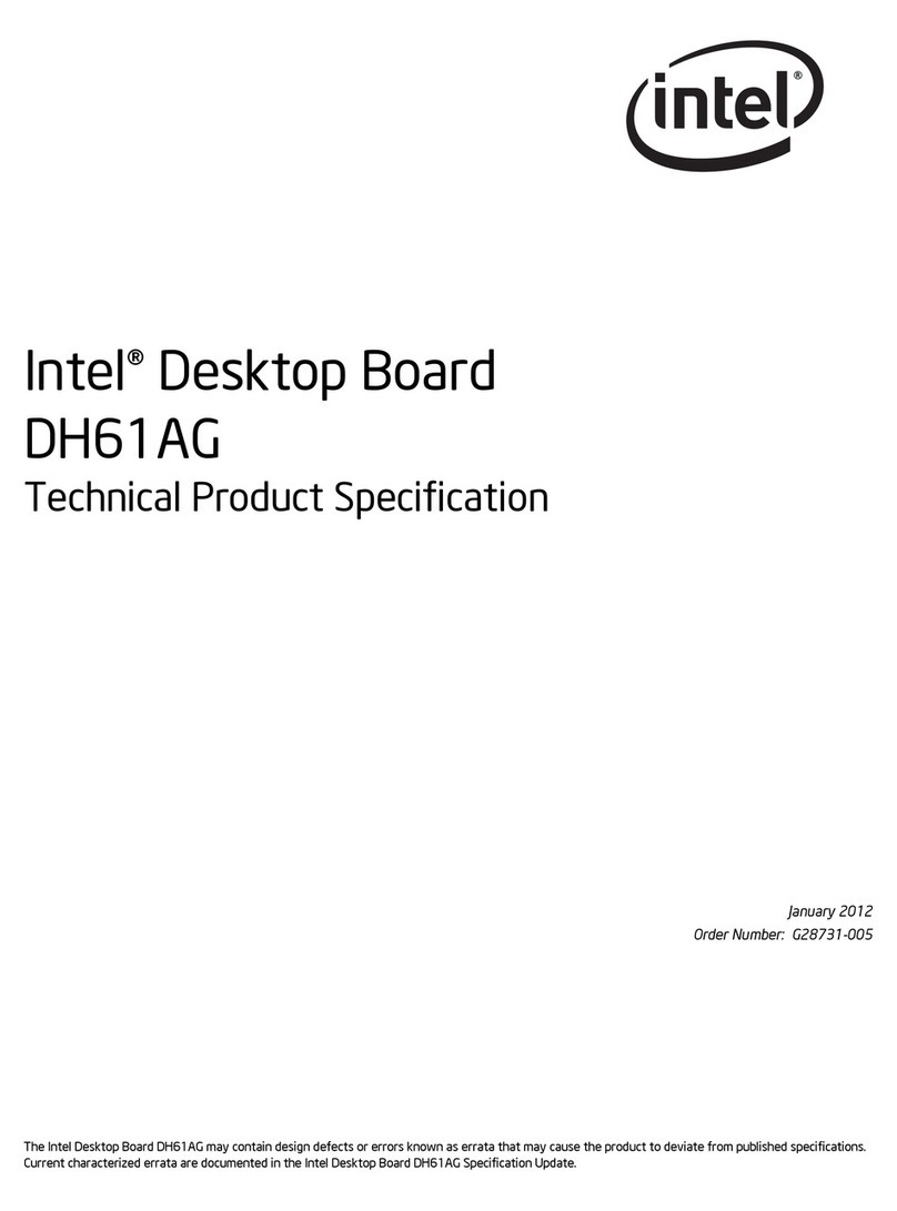 Intel DH61AG User manual