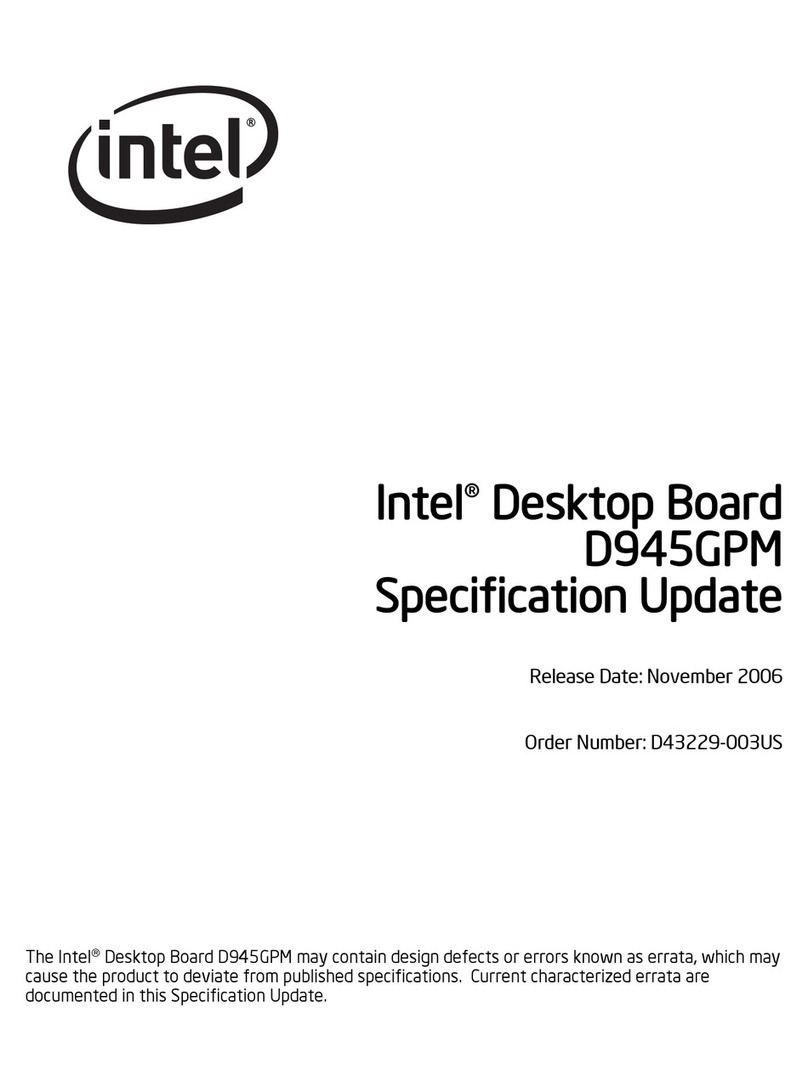 Intel D945GPM User manual