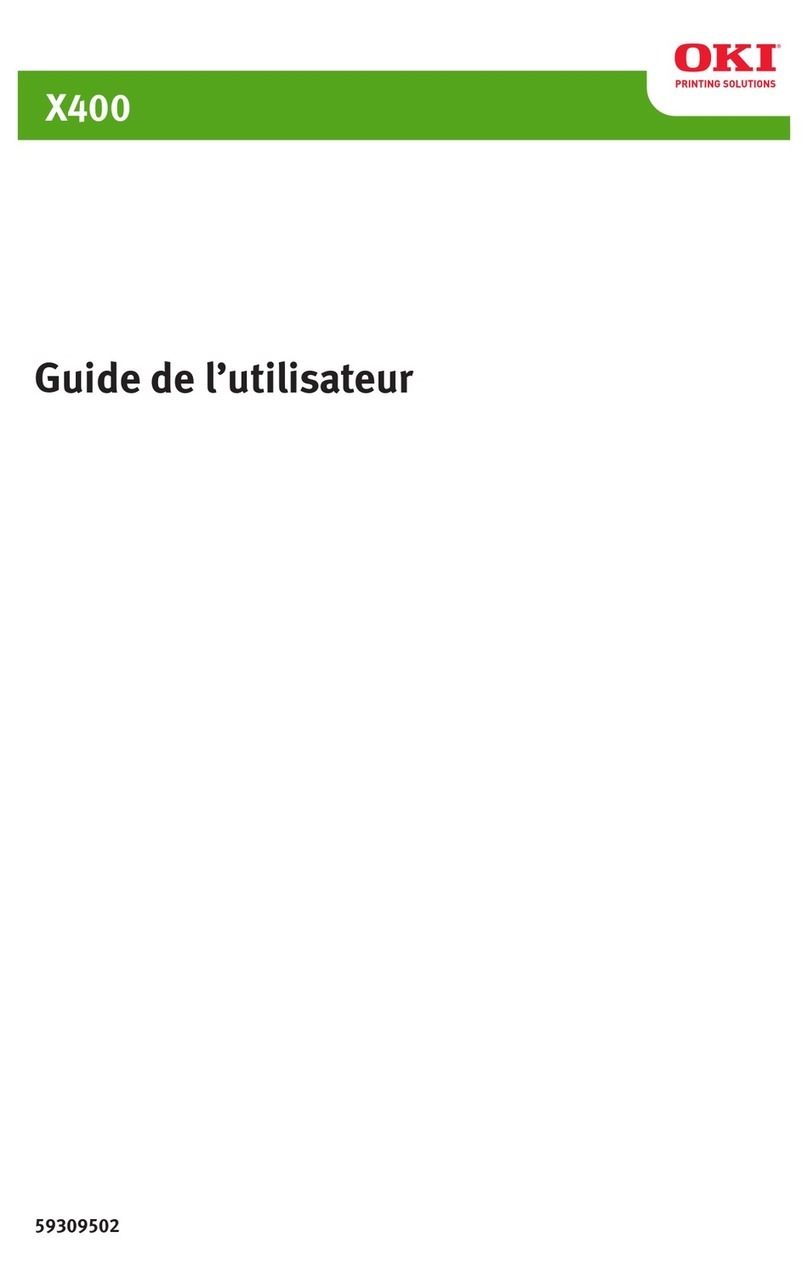 Oki OKIPOS X400 Quick start guide