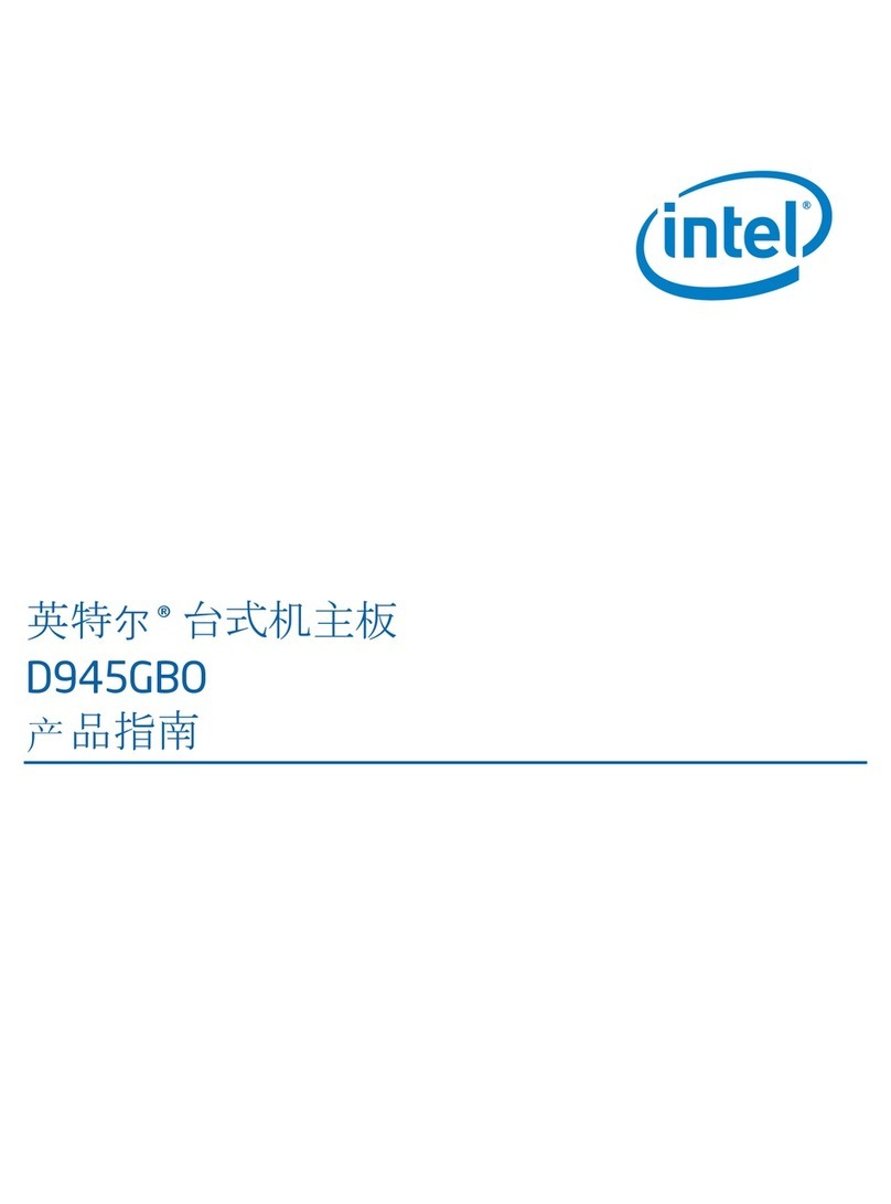 Intel D945GBO User manual