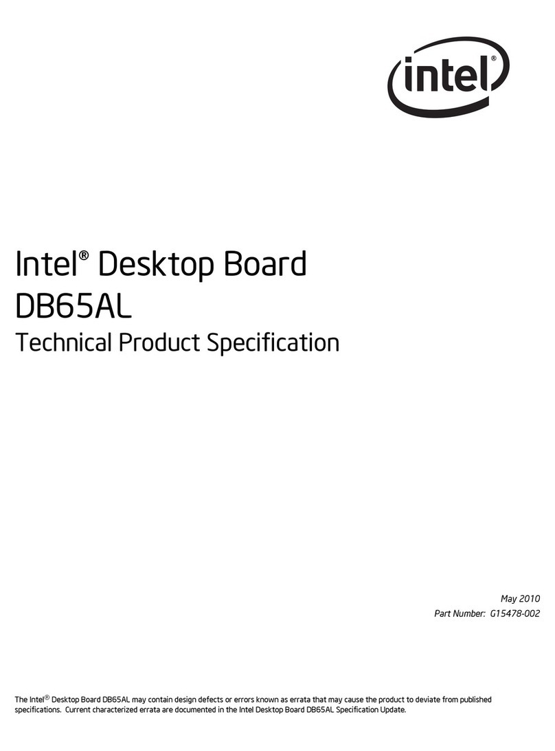 Intel DB65AL User manual