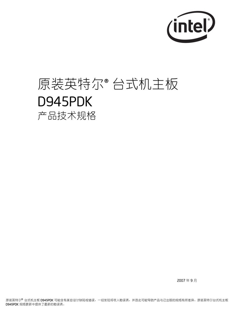 Intel D945PDK User manual