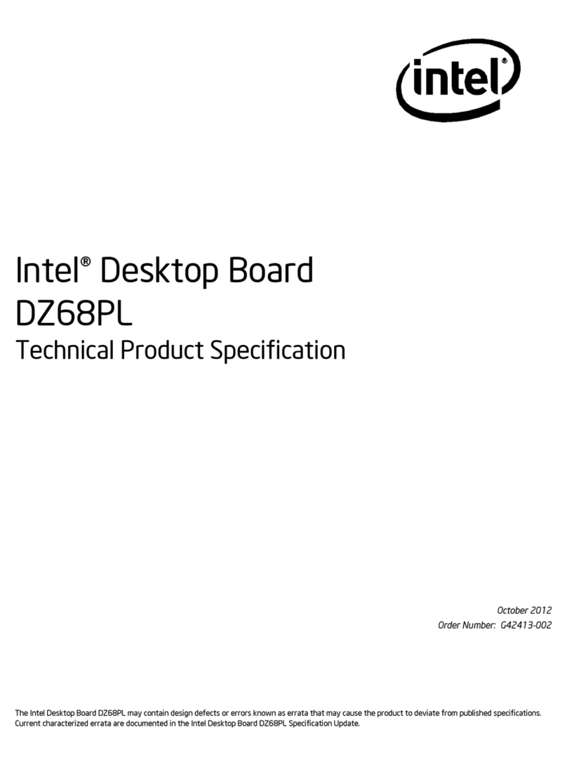 Intel DZ68PL User manual