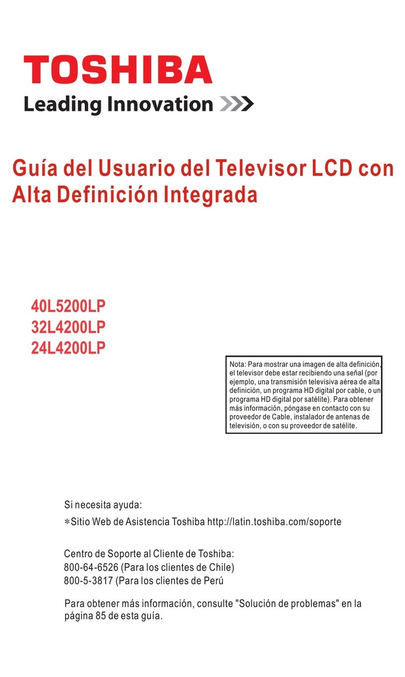 Toshiba 32L4200LP Guía del usuario