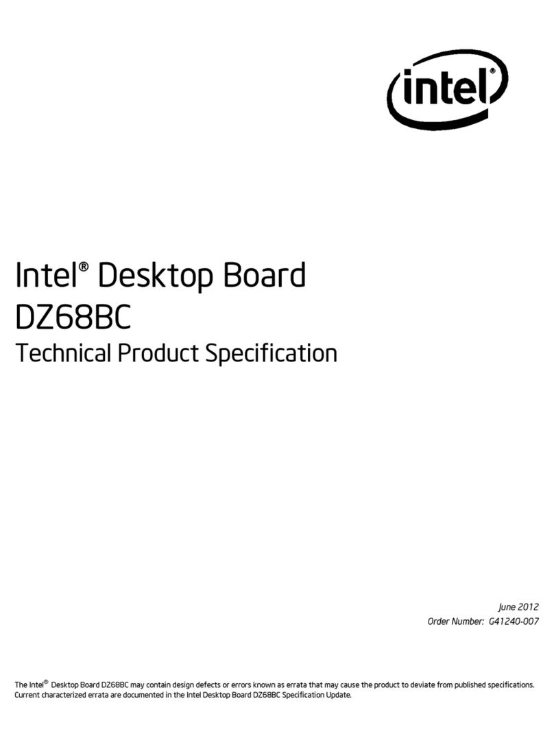 Intel DZ68BC User manual