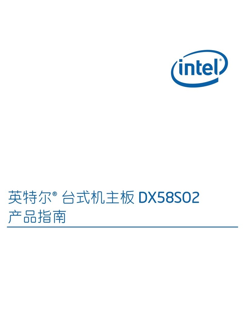Intel DX58SO2 User manual