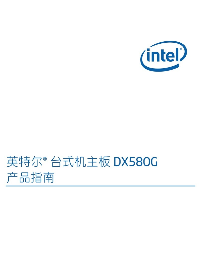 Intel DX58OG User manual