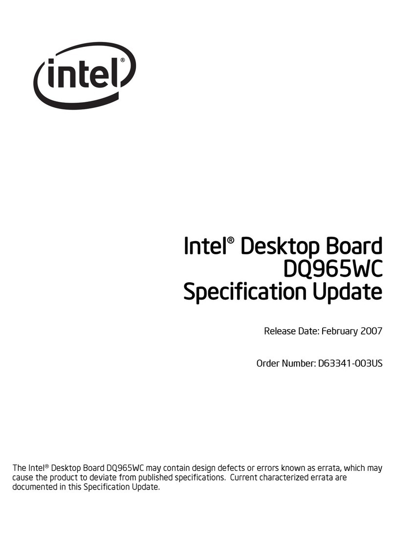 Intel DQ965WC User manual