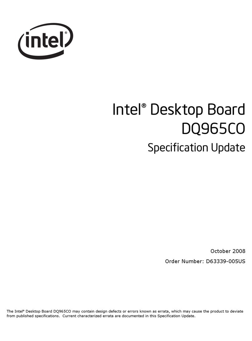 Intel DQ965CO User manual