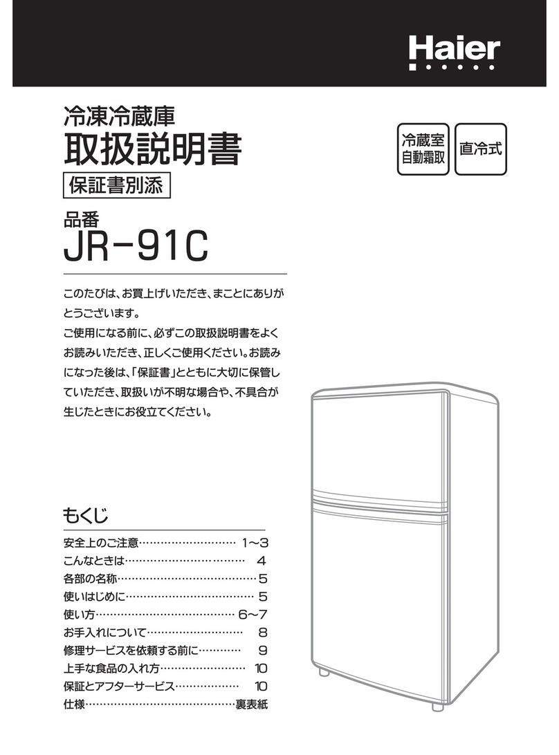Haier JR-91B User manual