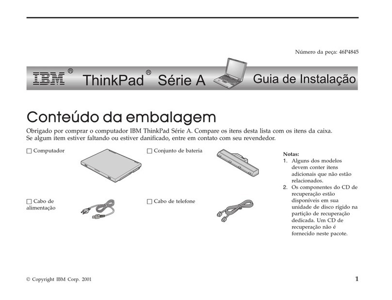 IBM THINKPAD A30 Training manual
