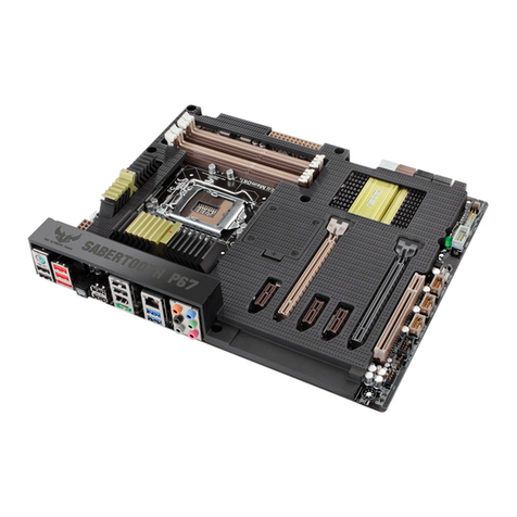 Asus SABERTOOTH P67 User manual