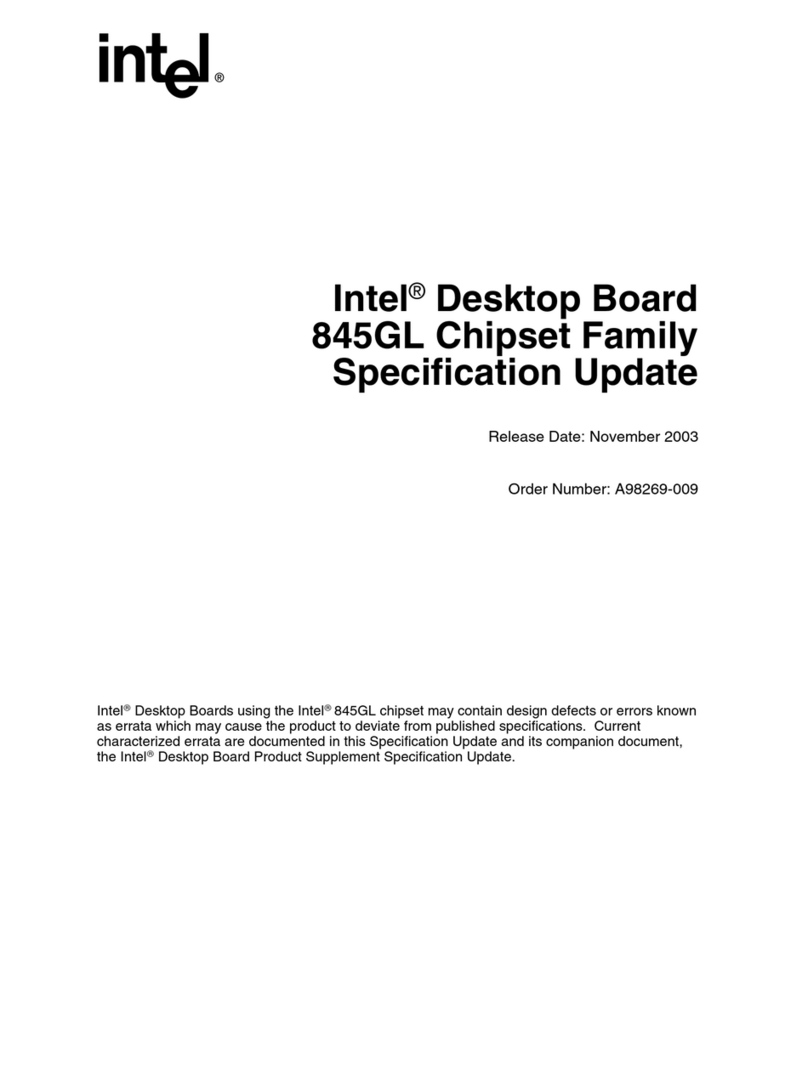 Intel Desktop Board D845GLLY User manual