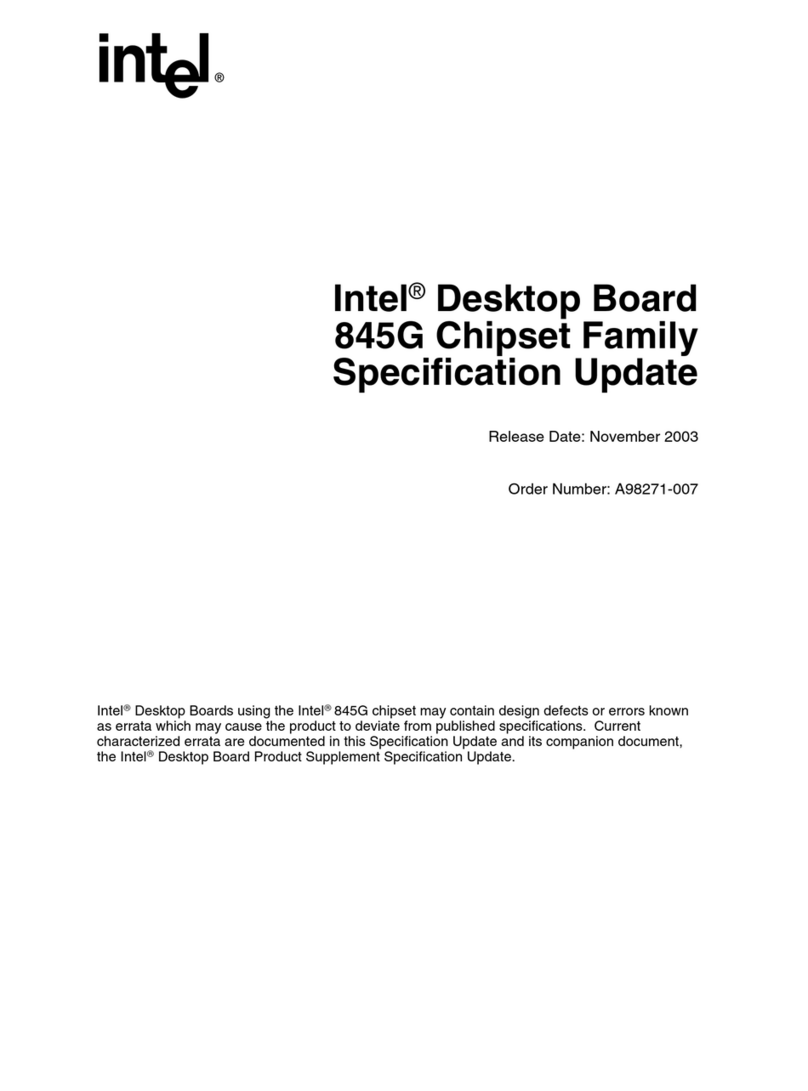 Intel D845GBV Technical manual