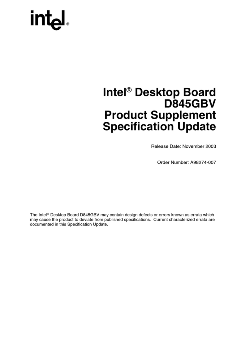 Intel D845GBV Technical manual