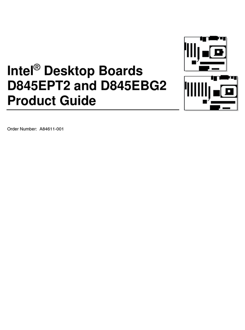 Intel D845EBG2 - Desktop Board Motherboard User manual