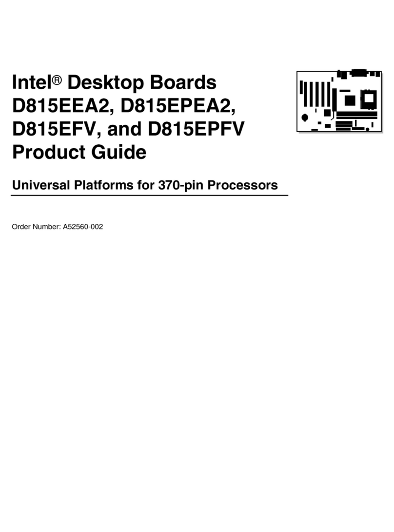 Intel D815EEA2 User manual