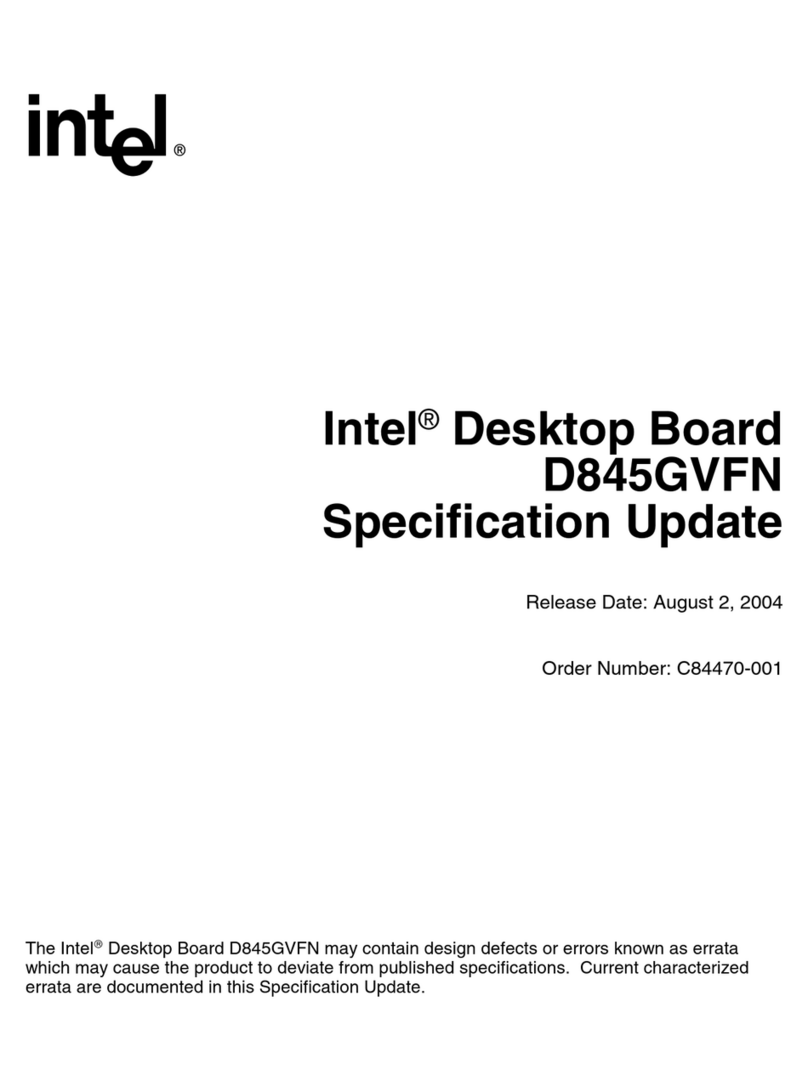 Intel Desktop Board D845GVFN User manual