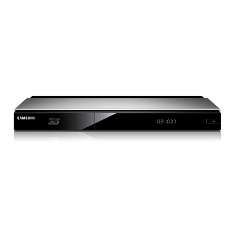 Samsung BD-F7500 User manual