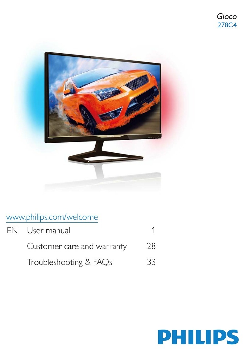 Philips 278C4QHSN/27 User manual