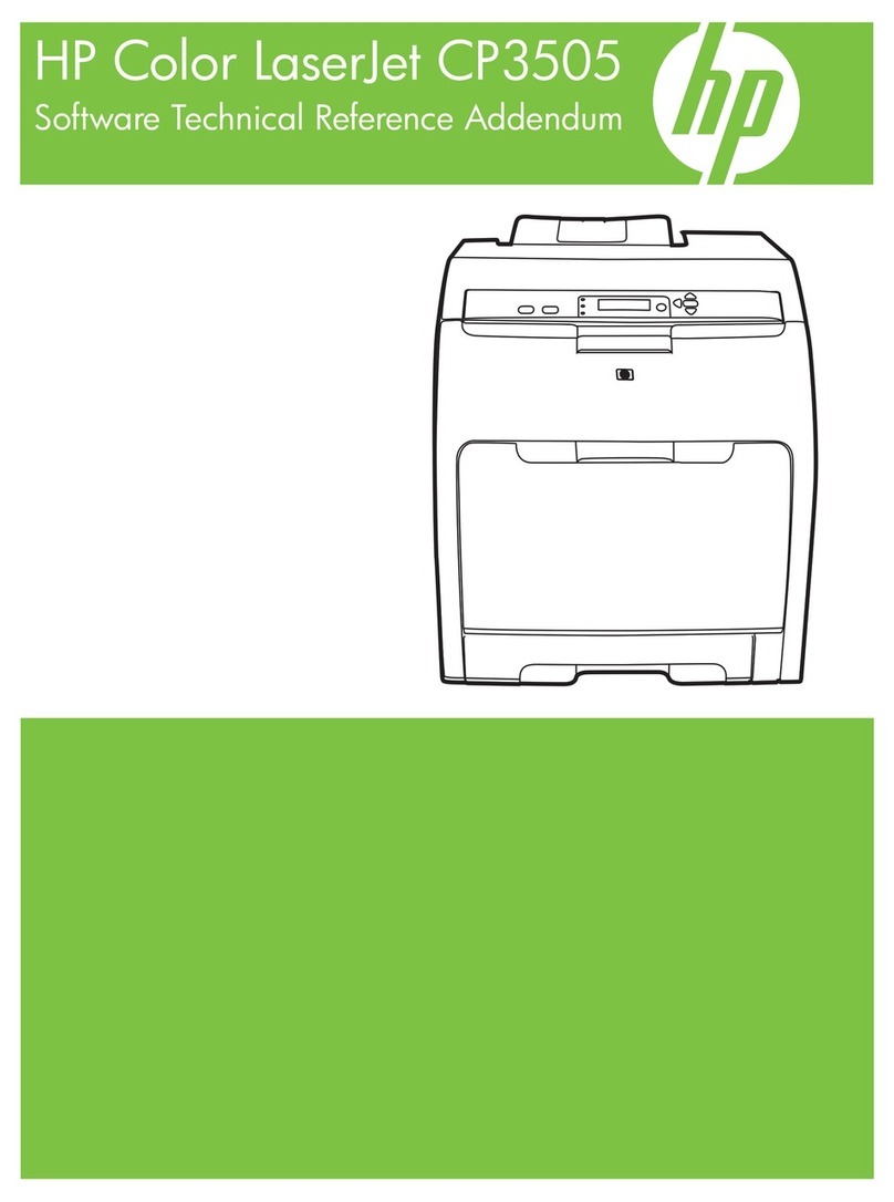 HP Color LaserJet CP3505 Series Use and care manual HP Color LaserJet CP3505 Series Use and care manual