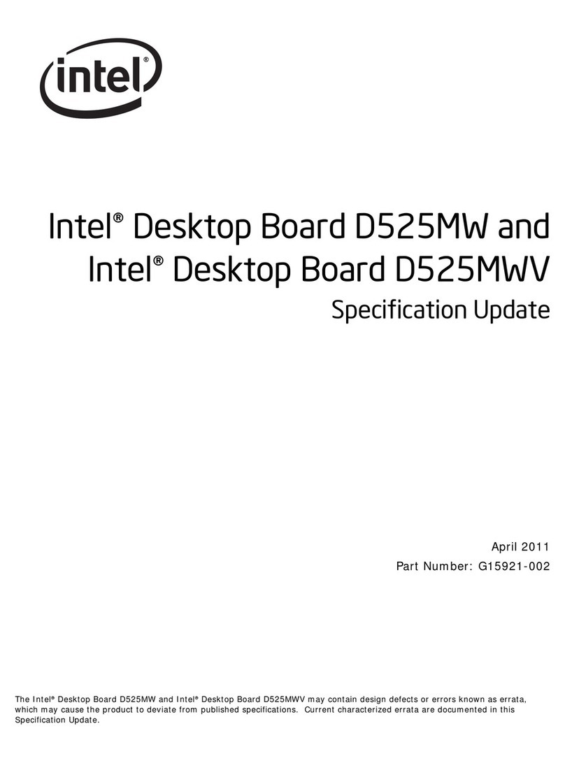 Intel Desktop Board D525MW User manual