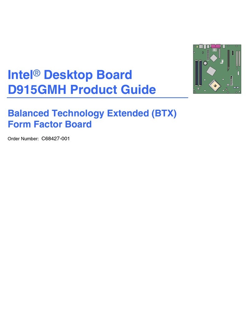 Intel D915GMH User manual