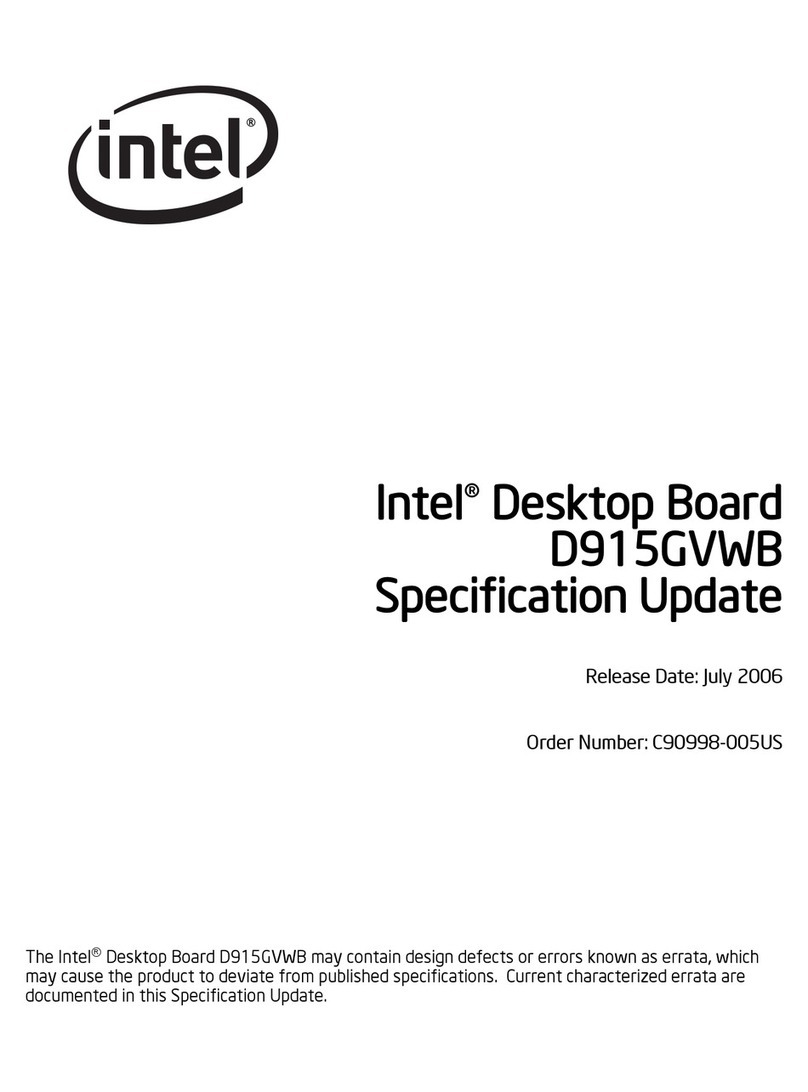 Intel D915GVWB Technical manual