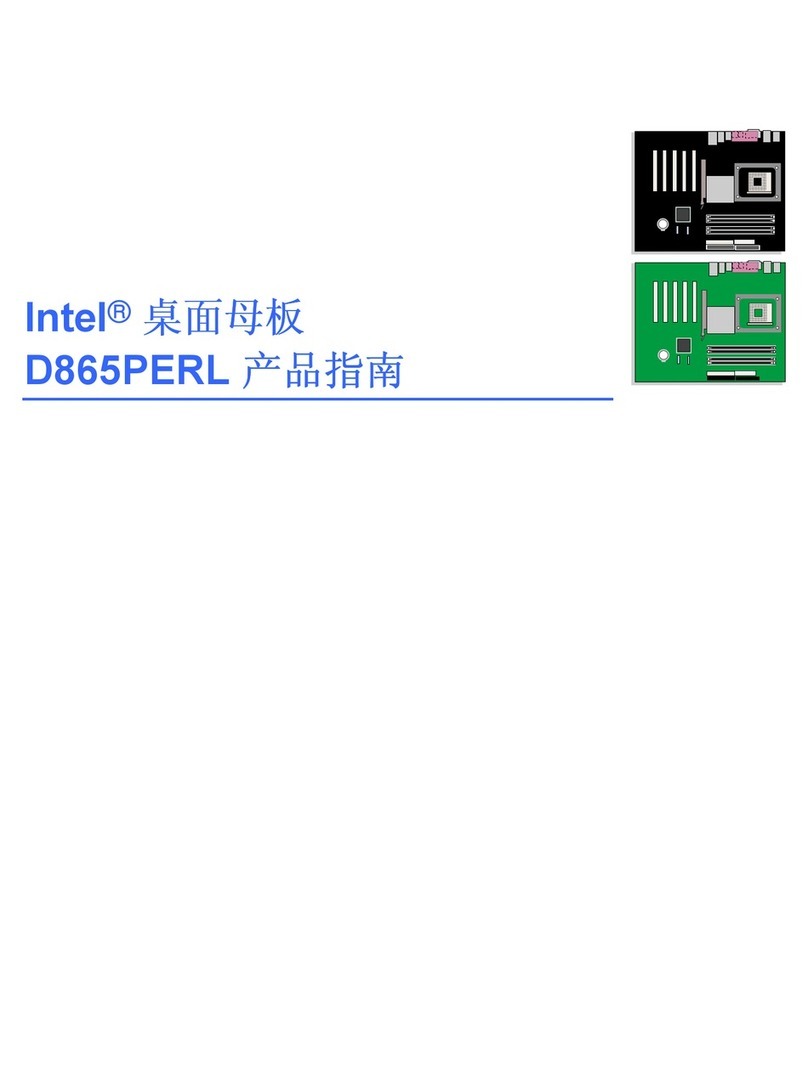 Intel D865PERL User manual