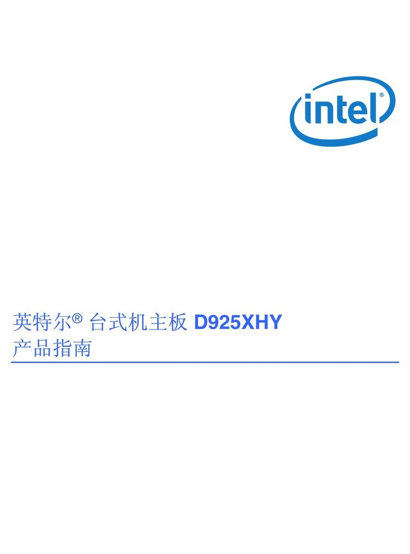 Intel D925XHY User manual