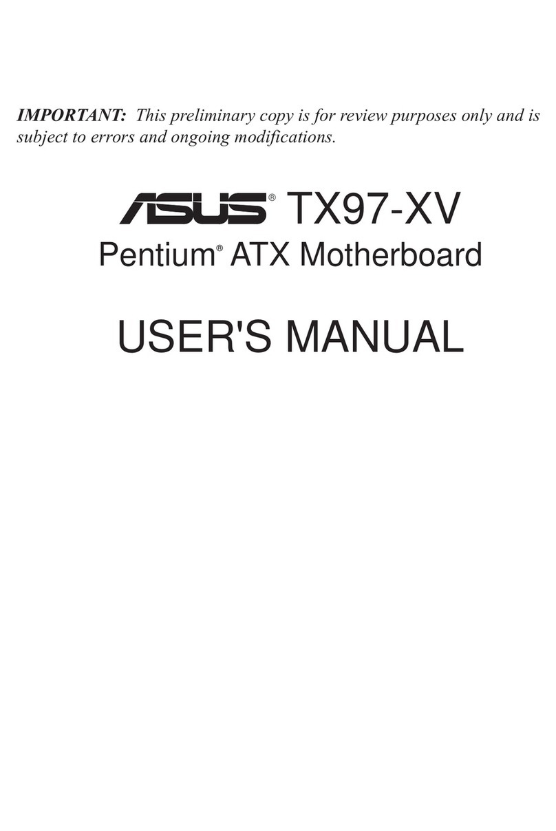 Asus TX97-XV User manual