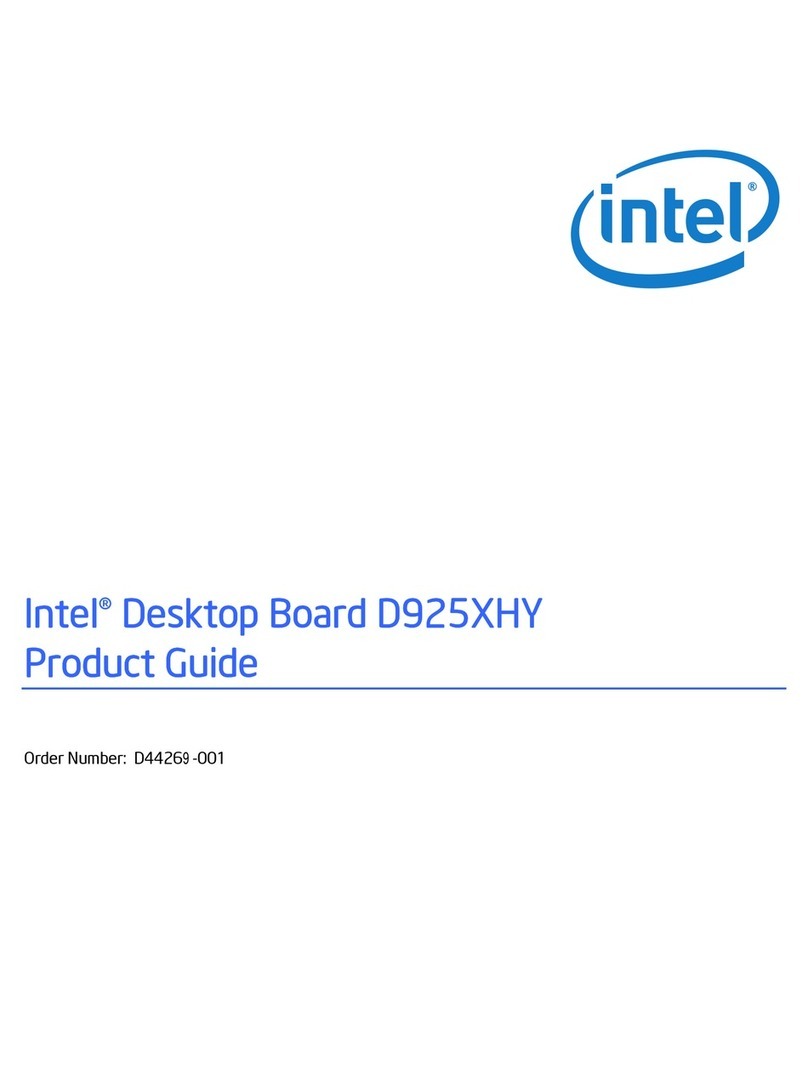 Intel D925XHY User manual