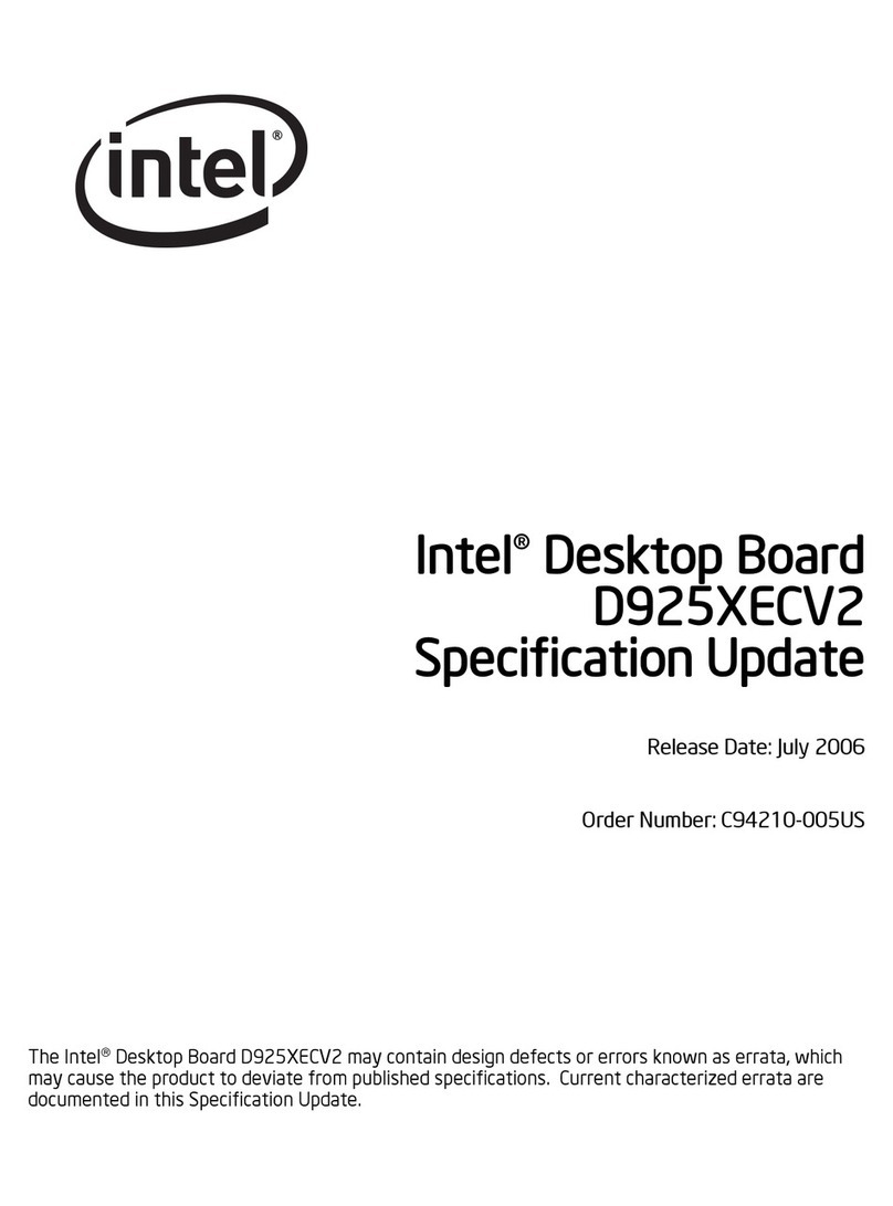 Intel D925XECV2 User manual
