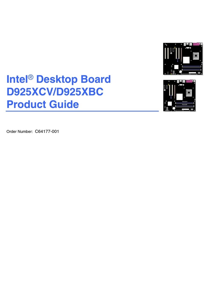 Intel D925XBC - Desktop Board Motherboard User manual