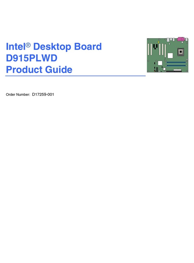 Intel D915PLWD User manual