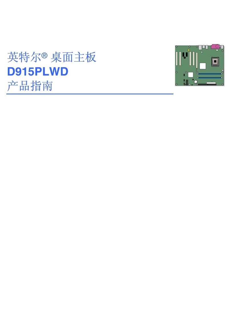 Intel D915PLWD User manual